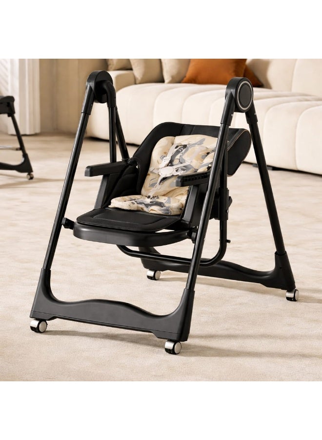 امبريلا كرسي طعام امبريلا k7  عالي الجودة 4x1 لون اسود - Image 2